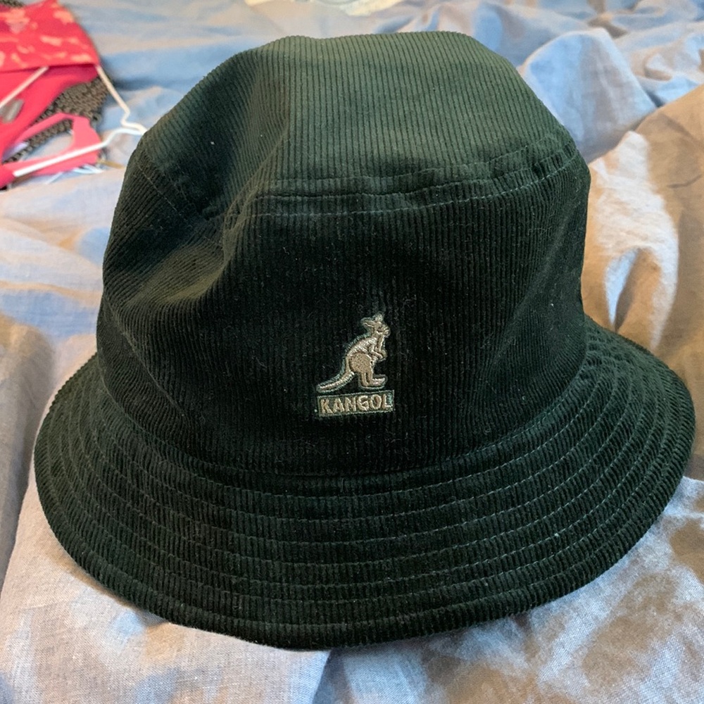 Kangol forest green bucket hat